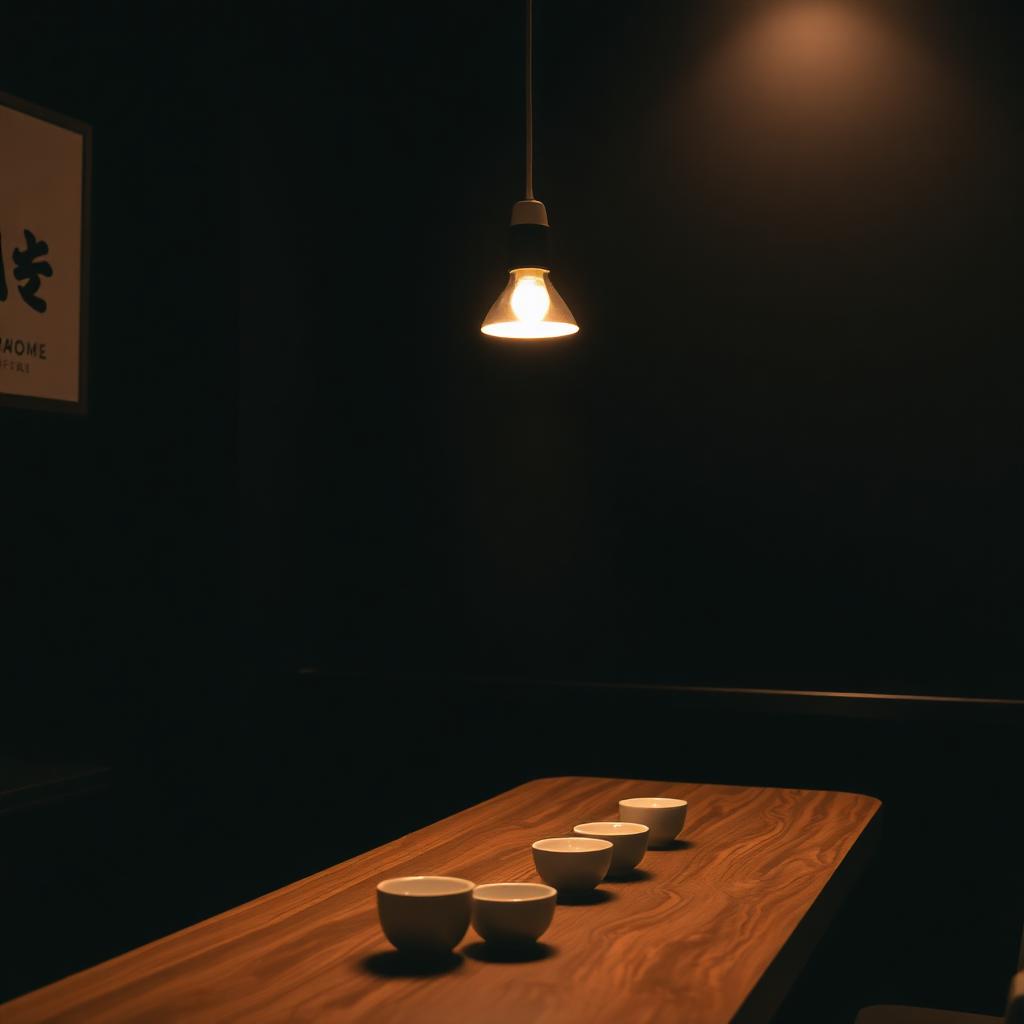 Japanese-inspired atmospheric interior